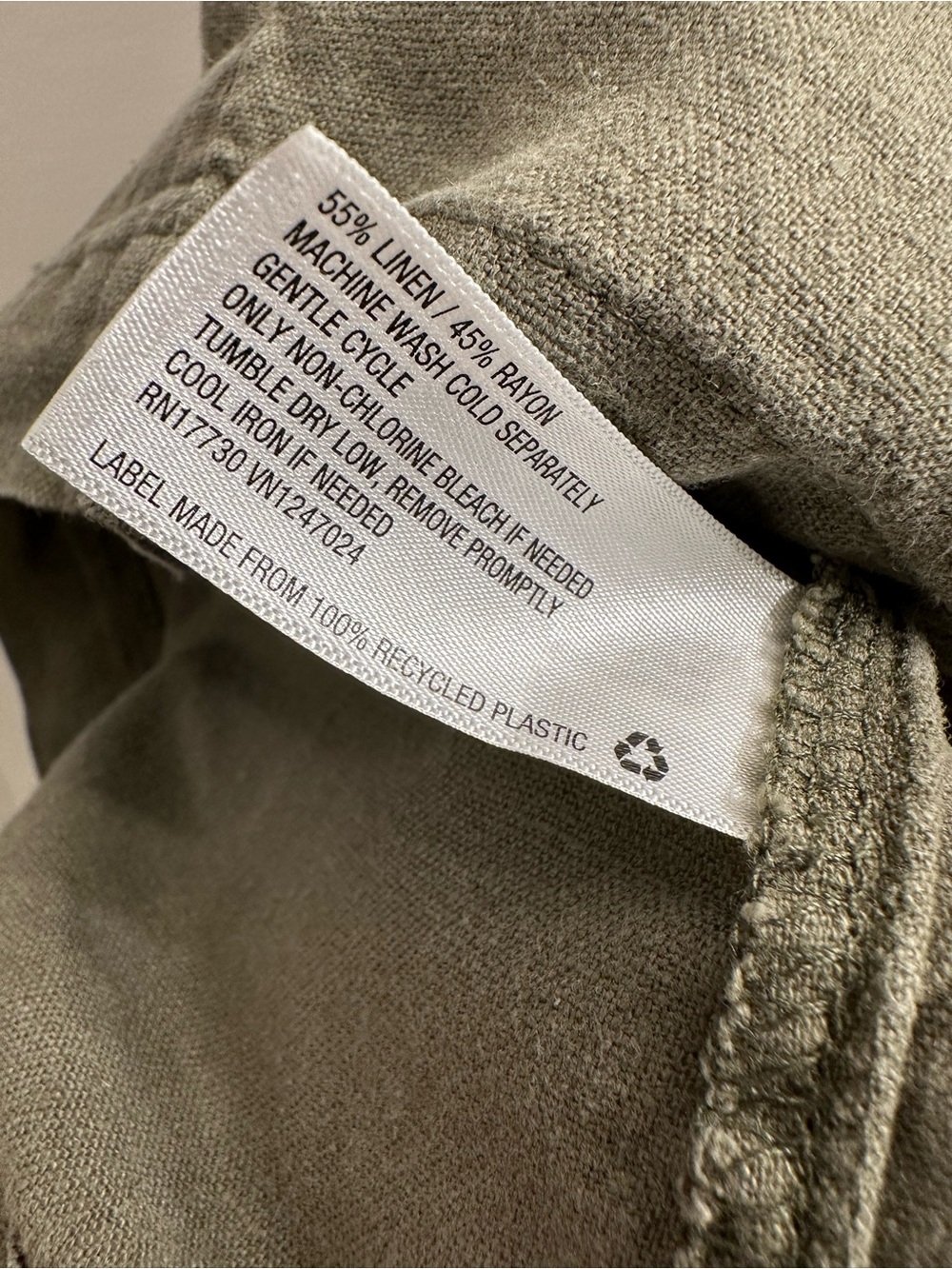 Universal Threads Olive Green Casual Popover Dress Size S - Picture 5 of 6